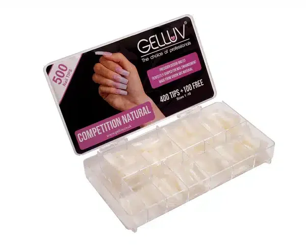 Competition natural nail tips 500 mixed