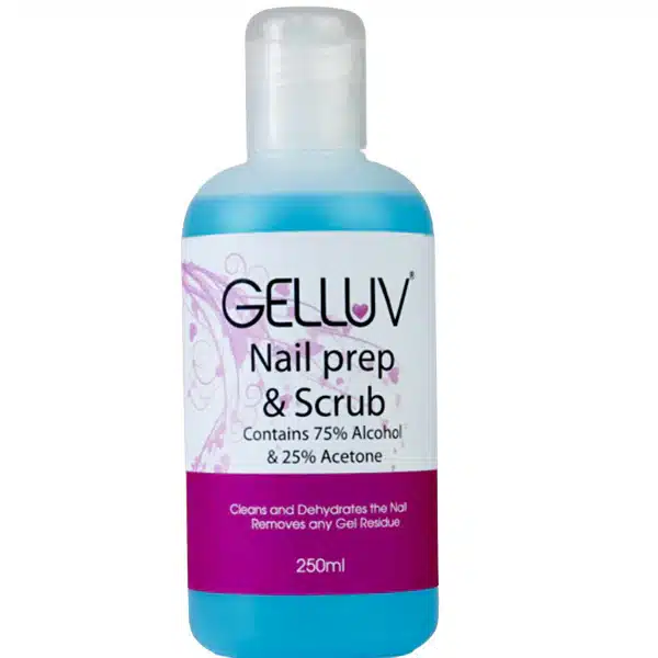 Nail prep & scrub