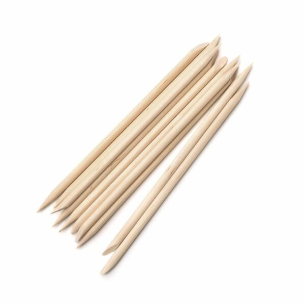 Orange wood sticks